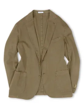 Boglioli - Khaki Cotton Sports Jacket 58