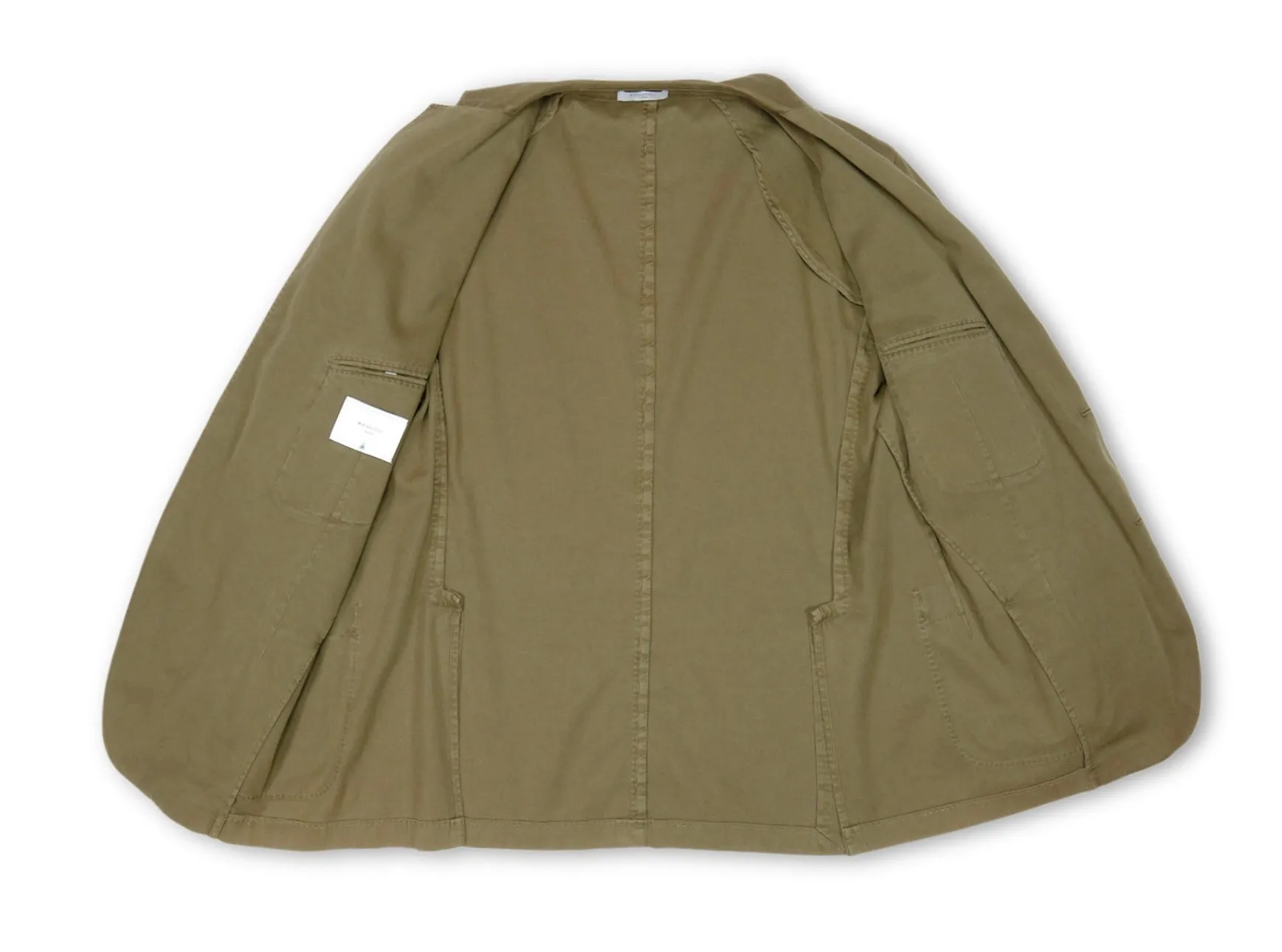 Boglioli - Khaki Cotton Sports Jacket 58