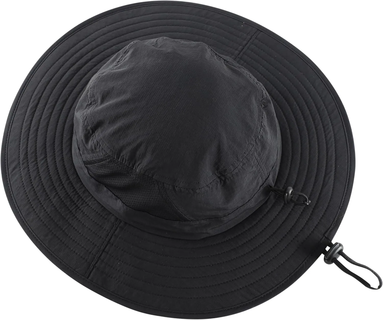 Connectyle Outdoor UPF50  Men's Sun Hat Foldable Wide Brim Bucket Hat for Fishing Hiking Gardening Breathable Safari Hat