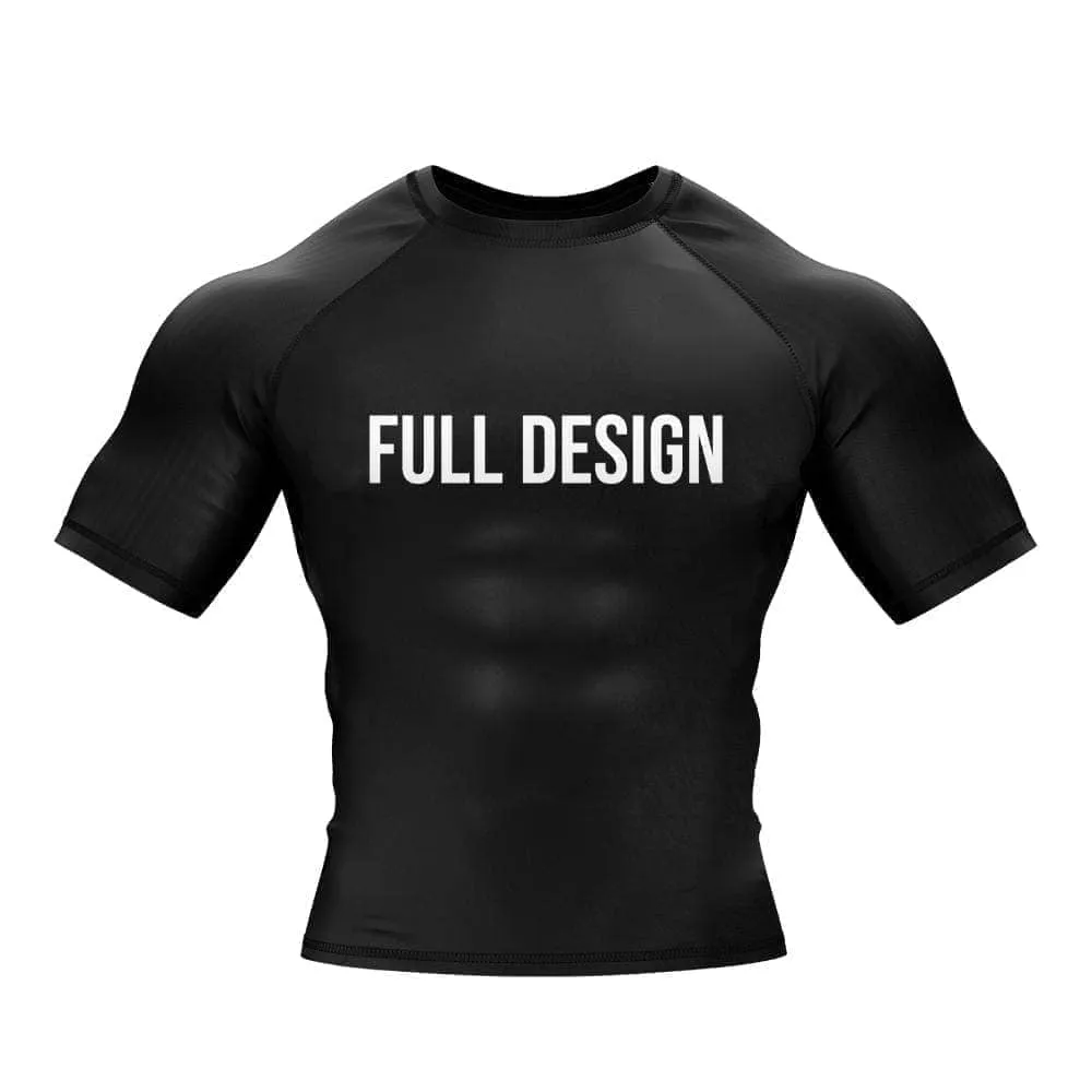 Custom BJJ Rash Guard Set