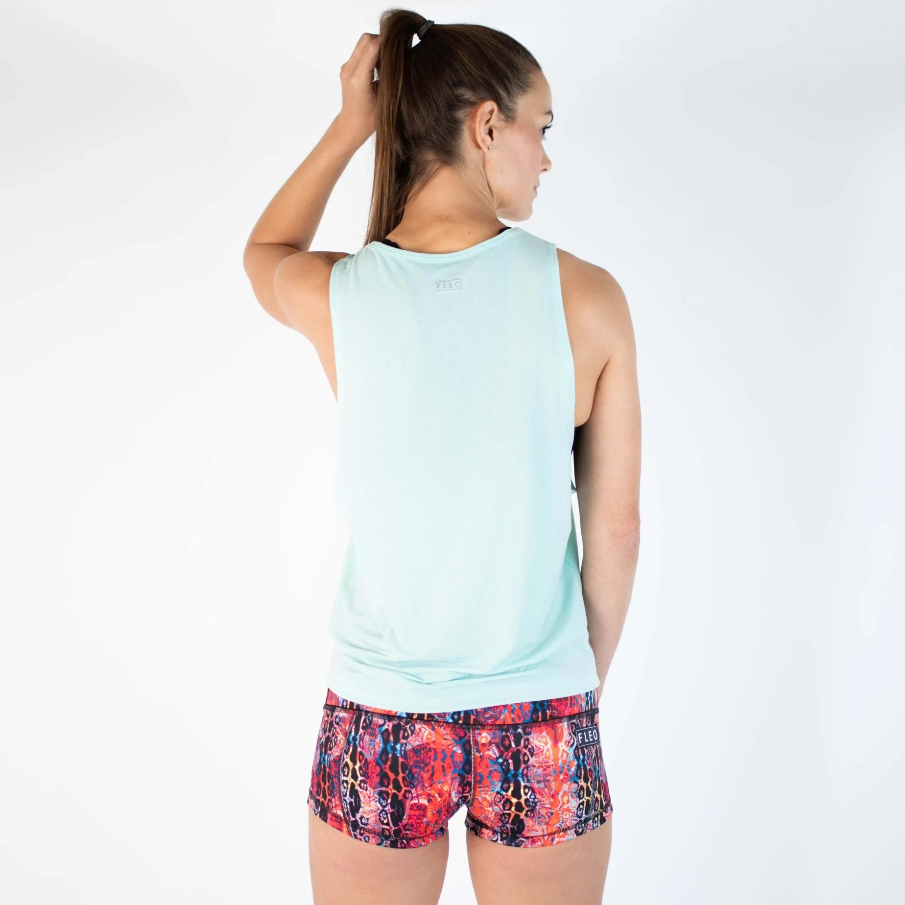 FLEO Heat Up Muscle Tank - Plume