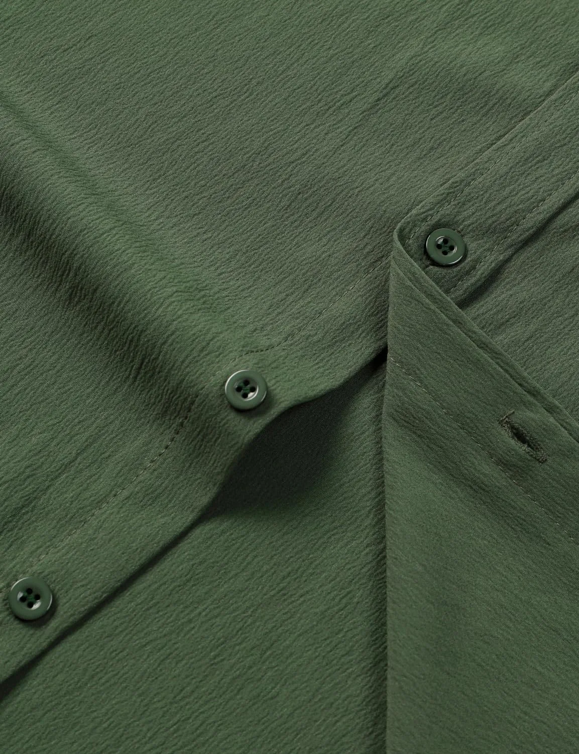 Men's Stretch Wrinkle Free Short Sleeve Texture Shirt Lightweight Summer Button Down Shirts for Beach Vacation