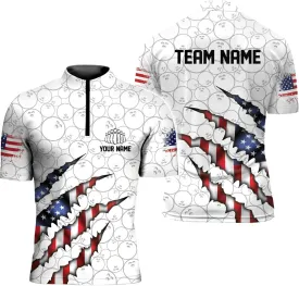 Rivelus Personalized Bowling Jersey 3D, Bowling Shirts for Team, Bowling Shirt Unisex for Men Women, Bowling Polo Shirts