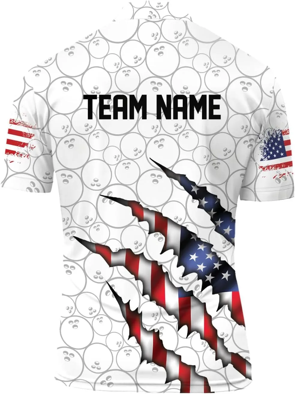 Rivelus Personalized Bowling Jersey 3D, Bowling Shirts for Team, Bowling Shirt Unisex for Men Women, Bowling Polo Shirts