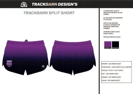 Saint Mary's-Hall-Barons Youth Split Track Short