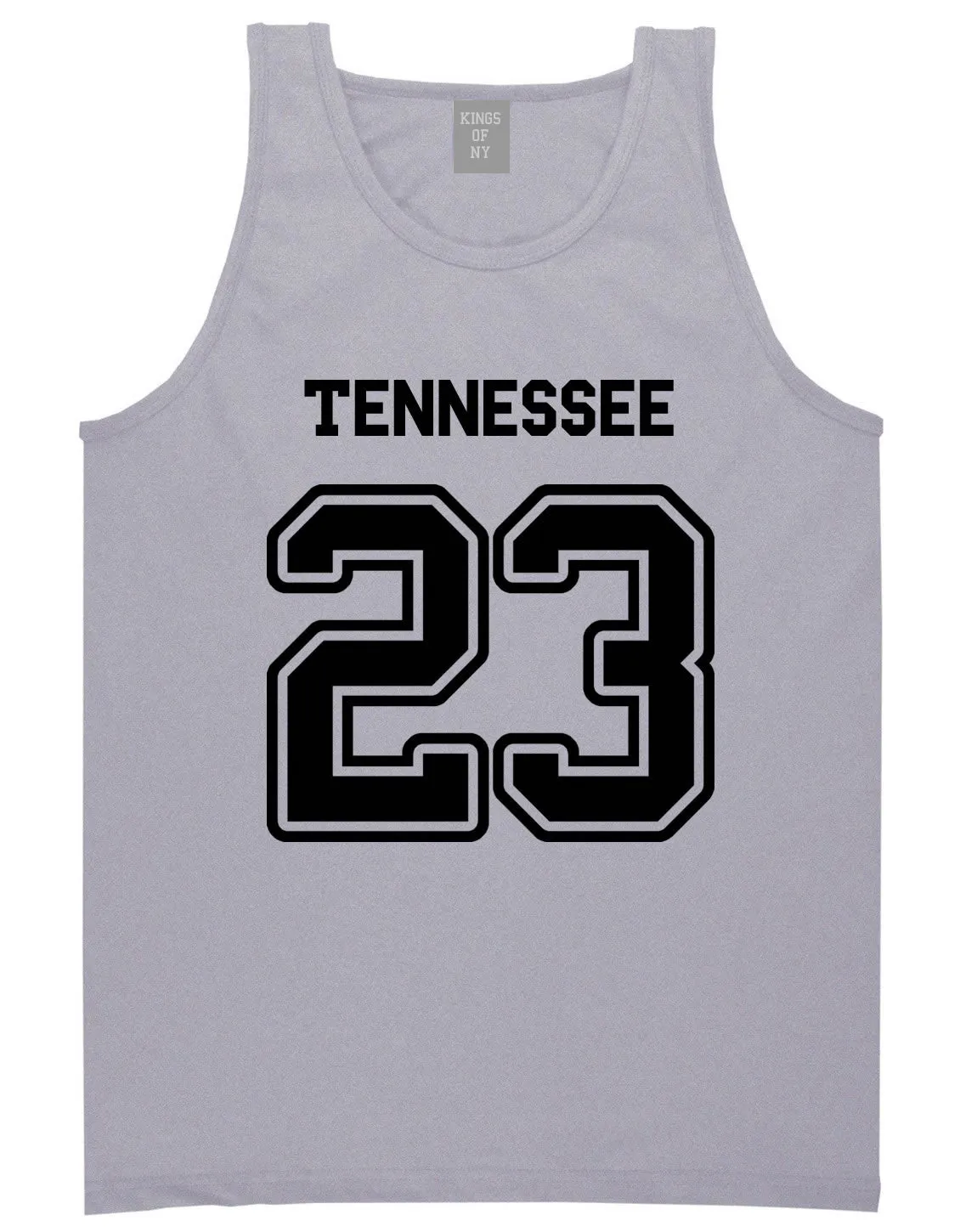 Sport Style Tennessee 23 Team State Jersey Mens Tank Top