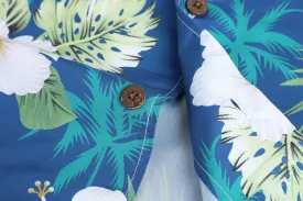 Tropical Storm Hawaiian Shirts for Men Short Sleeve Regular Fit Mens Floral Shirts